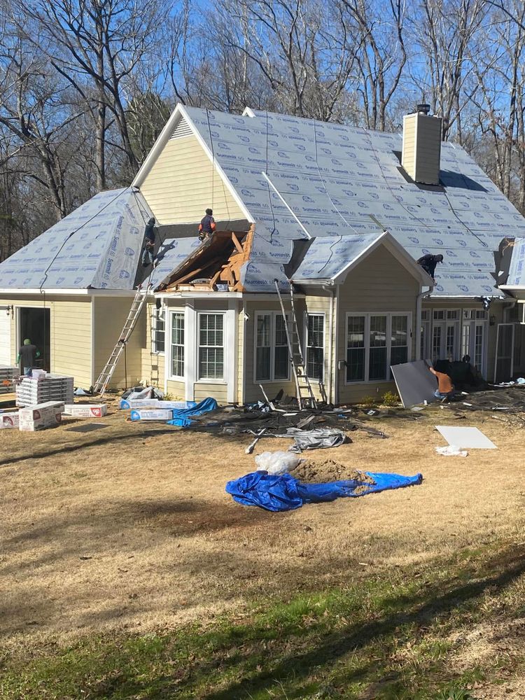 Our Roofing service specializes in durable and environmentally-friendly metal roofing, providing homeowners with long-lasting protection, energy efficiency, and modern aesthetics to enhance the value and safety of their homes. for E E G Construction in Columbus, GA