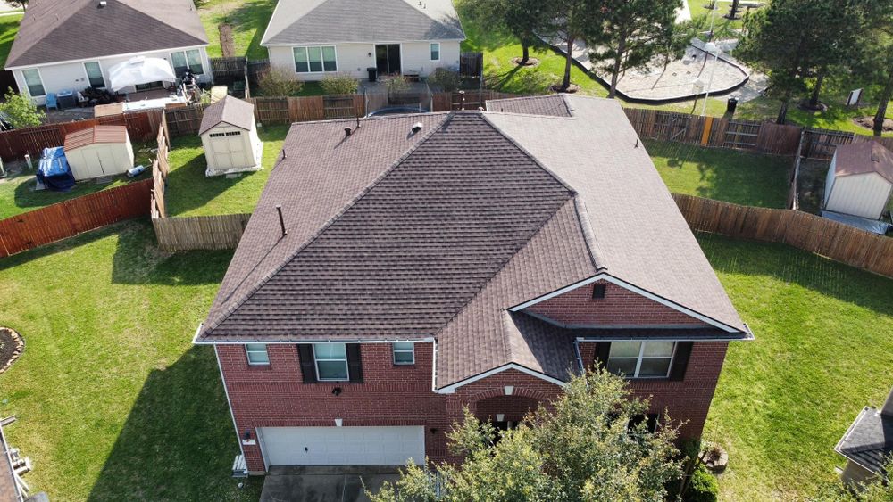 Roofing Installation for A-Team Roofing & Construction in Huffman, TX