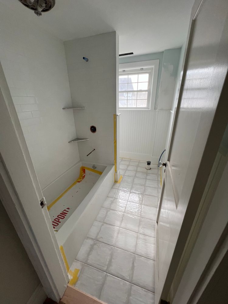 Bathrooms  for Lamy Construction in Lowell, MA