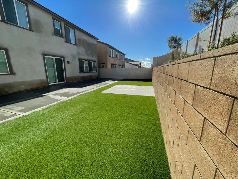 Artificial Turf for Aidan Jade Landscaping in Riverside County, CA
