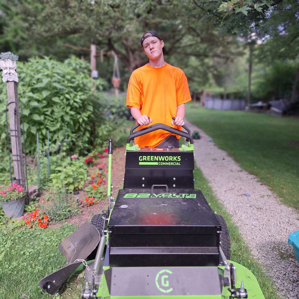 Our professional mowing service ensures your lawn is kept looking neat and well-manicured, enhancing the overall appearance of your property and creating a beautiful outdoor space for you to enjoy. for The Stone Garden in Farmington Hills, MI