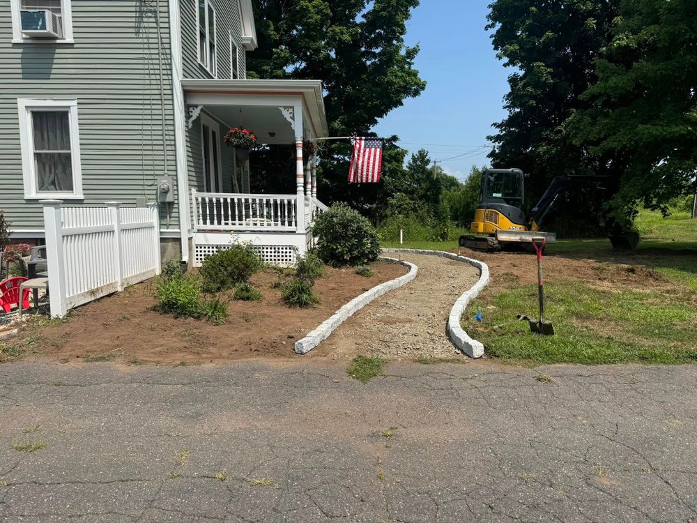 Landscaping for Lennon Land Management in Suffield, CT