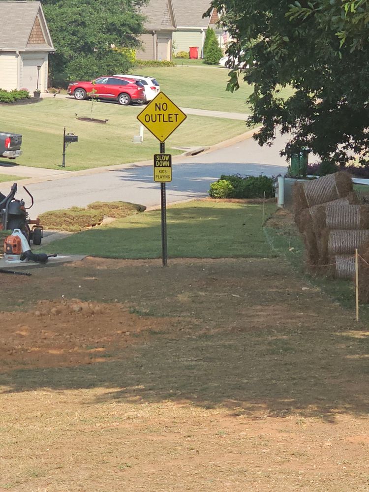 Sod Installation for Terra Bites Lawn Service in Jefferson, GA