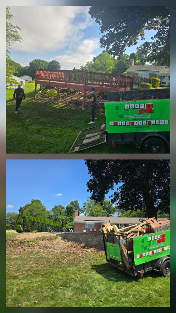All Photos for Junk Delete Junk Removal & Demolition LLC in Southwick, MA