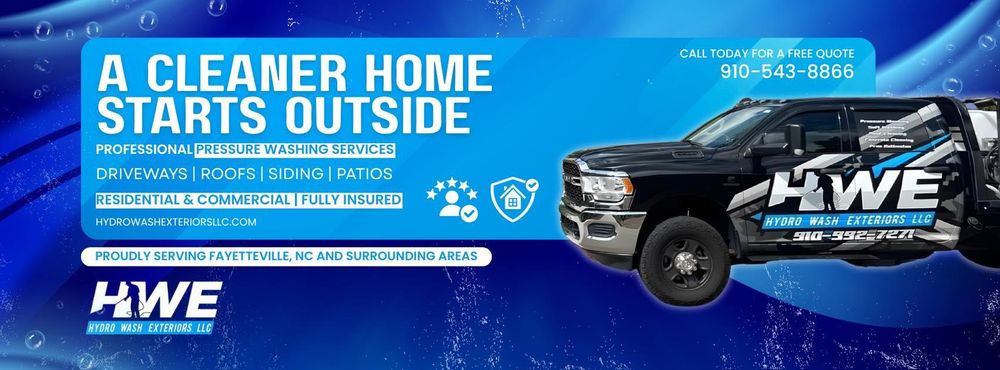 All Photos for Hydro Wash Exteriors LLC in Fayetteville, NC