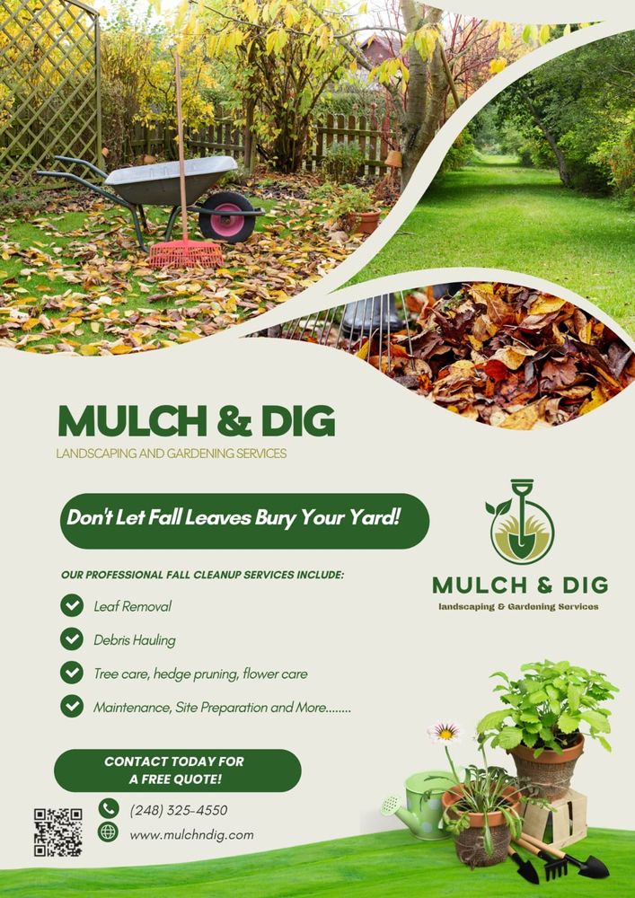 Landscaping & Lawn Care for Mulch & Dig in West Bloomfield Township, MI