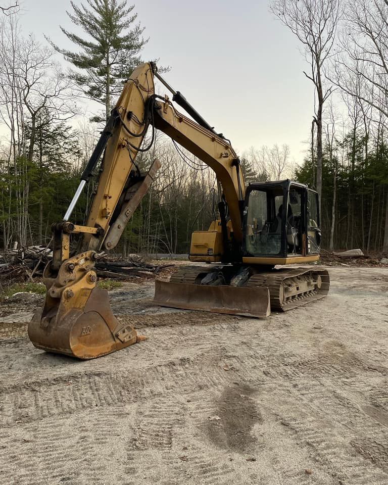 Exacavating for Pine Stream Property Management in Waterboro, ME
