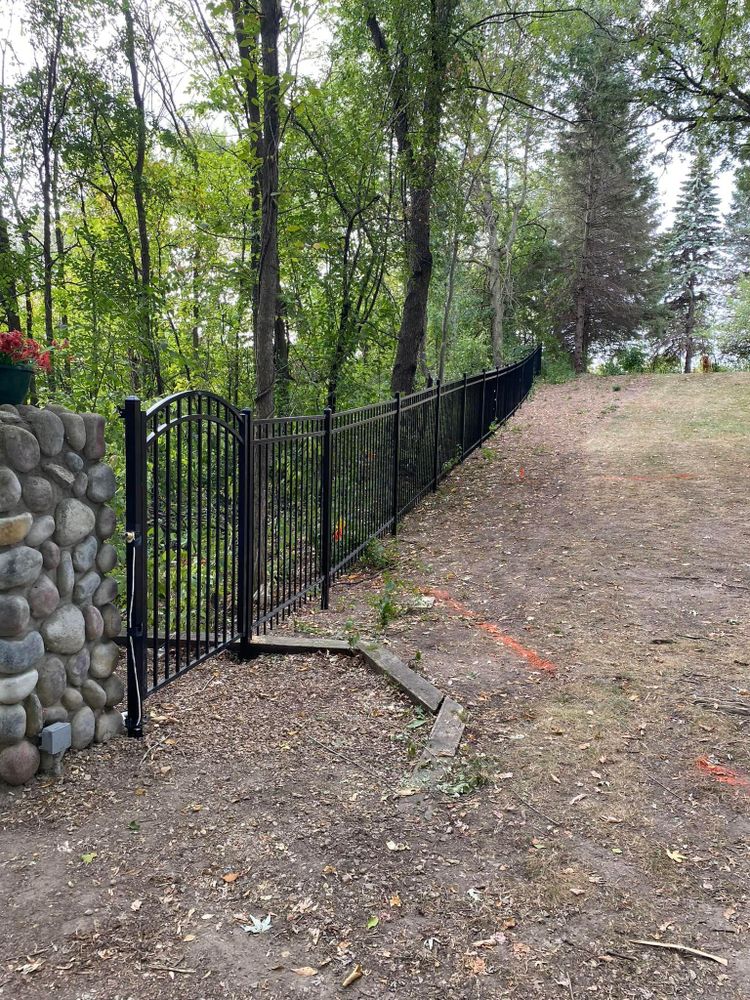 Ornamental Iron Fences for 321 Fence Inc. in Faribault, MN