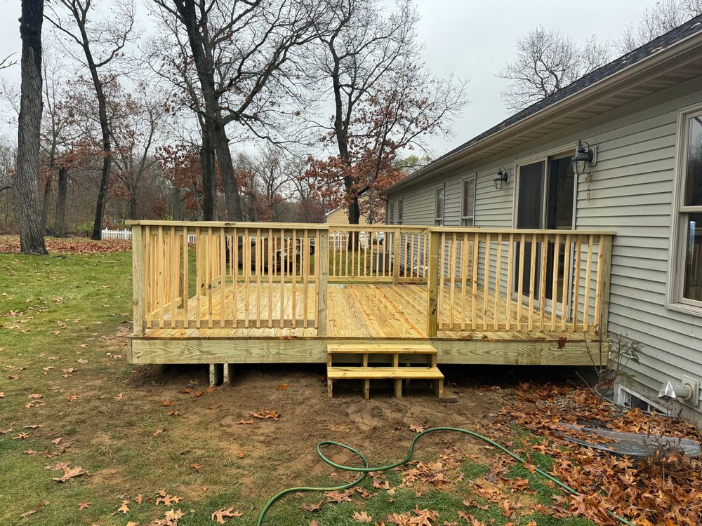 Decks for Risner Construction in De Motte, IN