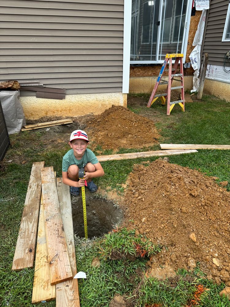 Parkside - deck & kitchen for Thomas J. Gorman Construction in Middletown, DE