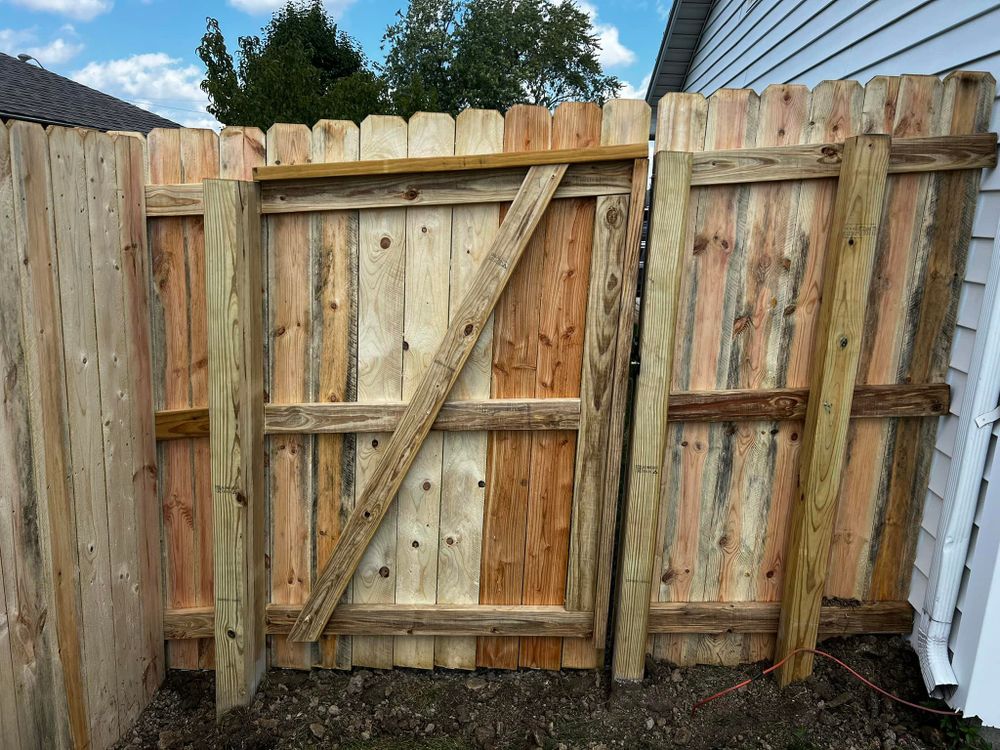 Our Gate Installation and Repair service ensures secure, durable, and aesthetically pleasing gates tailored to your property needs. Trust our skilled professionals for quality craftsmanship and reliable solutions for any gate issue. for FreshFence in Fort Wayne, IN