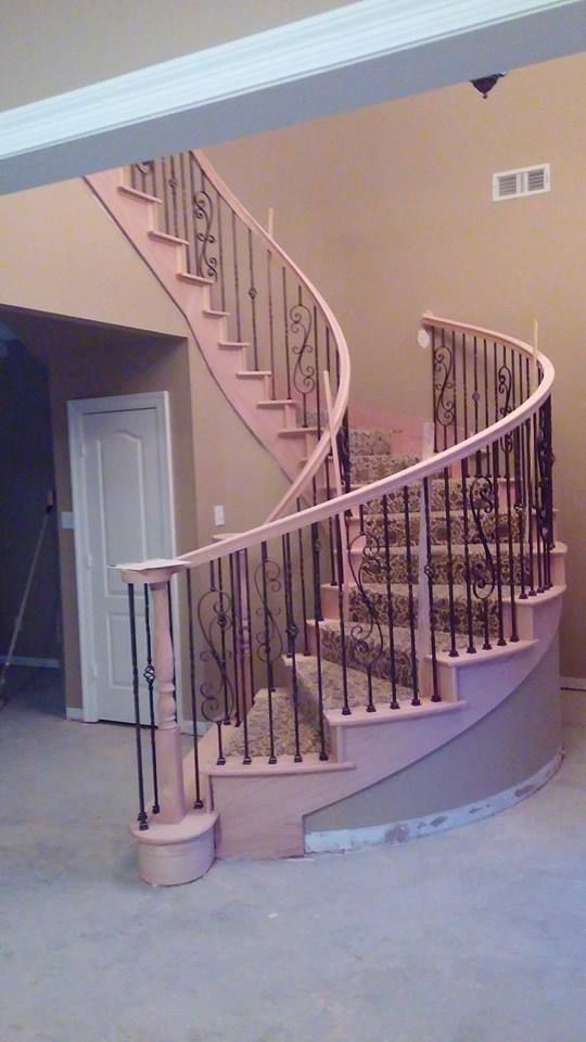 Enhance your home’s elegance with our Custom Railing Design service, offering tailored solutions that blend style and safety. Our expert craftsmanship ensures durable, aesthetically pleasing railings for staircases and balconies. for Cross Iron Stairs LLC in Little Elm, TX