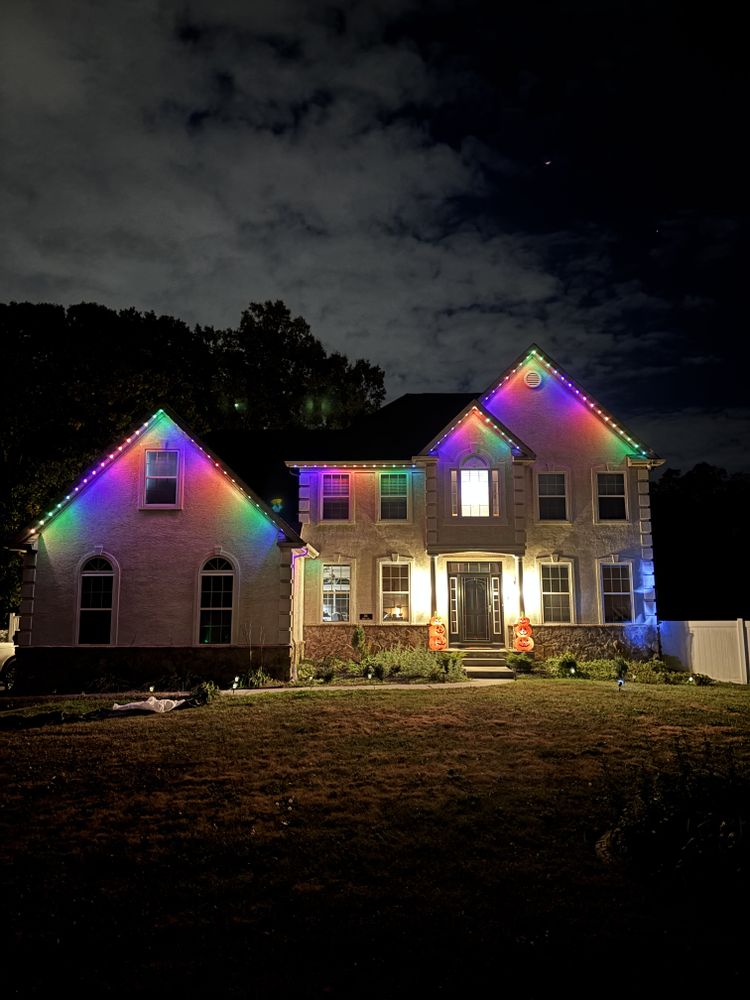 Permanent Lighting for Happy Holiday Christmas Lighting in Mullica Hill, NJ