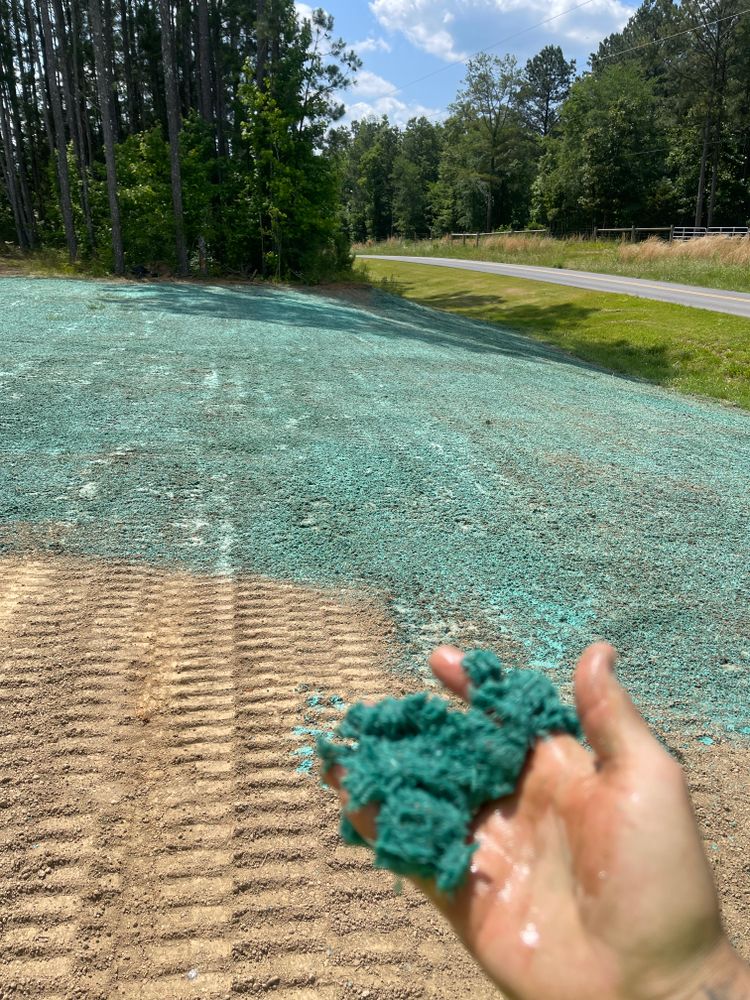 HYDROSEED for CreekSide HydroSeeding & EarthWorks in Calhoun, GA