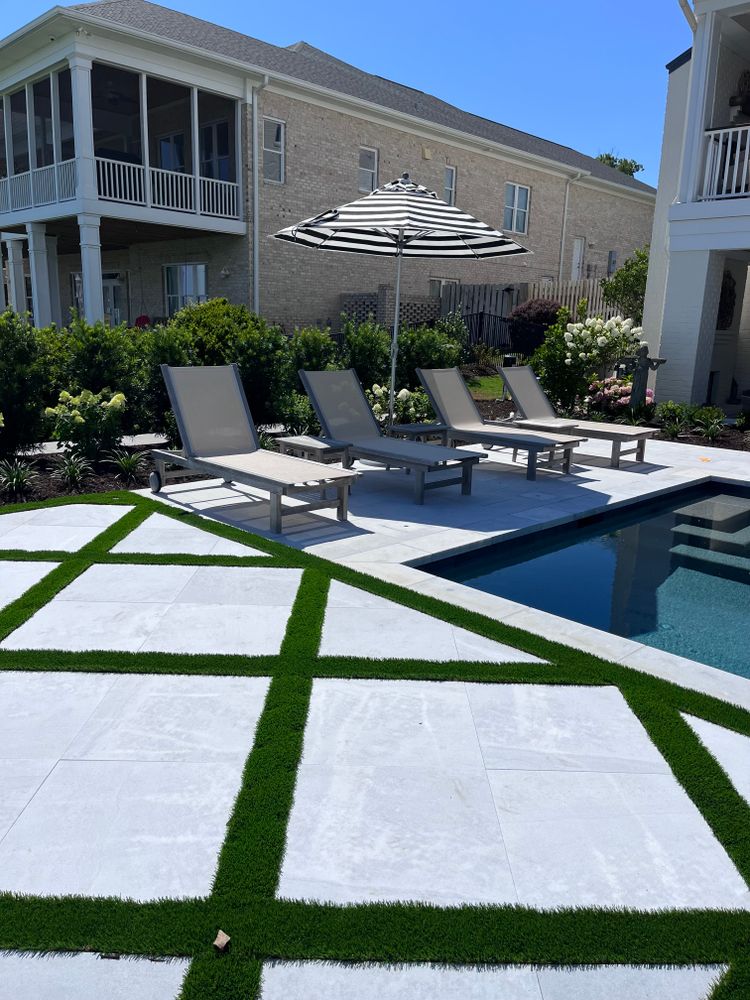 Design for Djosey Landscapes in Wilmington, NC