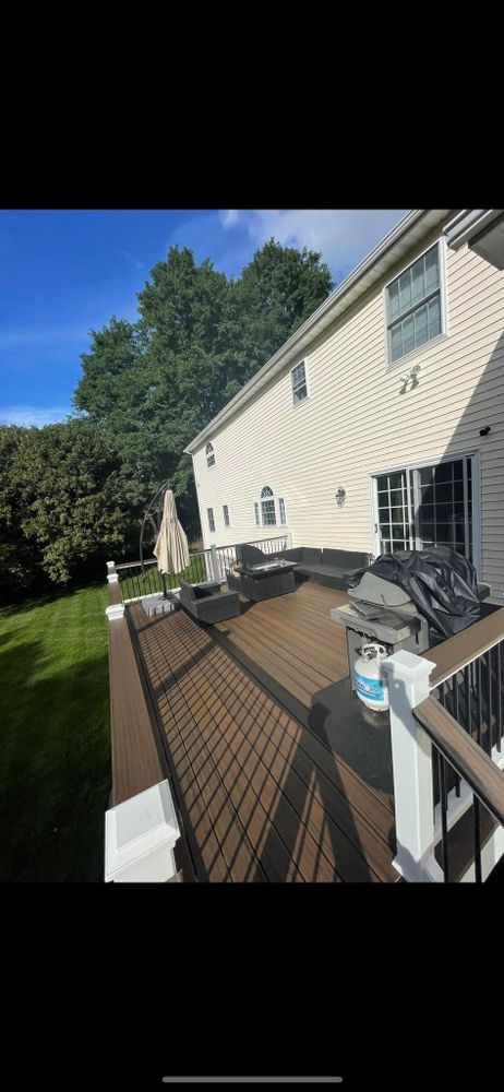 Transform your outdoor space with our expert Deck & Patio Installation service, offering durable materials and customized designs to enhance relaxation and entertainment, tailored exclusively to complement your home's unique style. for FAZIO Construction in New Milford, CT