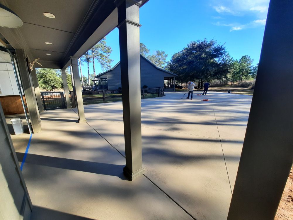 Concrete for HE Diversified Land Services in Americus, GA