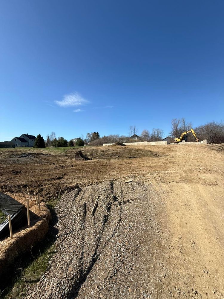 Our Residential & Commercial Excavation service offers precise land preparation for landscaping, building foundations, or utility installations, ensuring efficient and reliable groundwork tailored to meet your project needs. for Gray Earthworks in Levant, ME