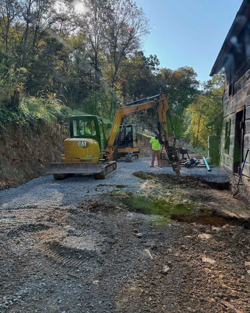 Site Development for Bernard’s Outdoor Services in Greeneville, TN