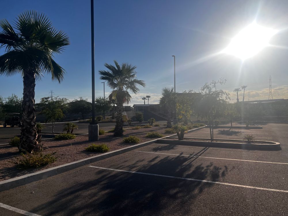 Commercial Gravel Installation for AZ Tree & Hardscape Co in Surprise, AZ