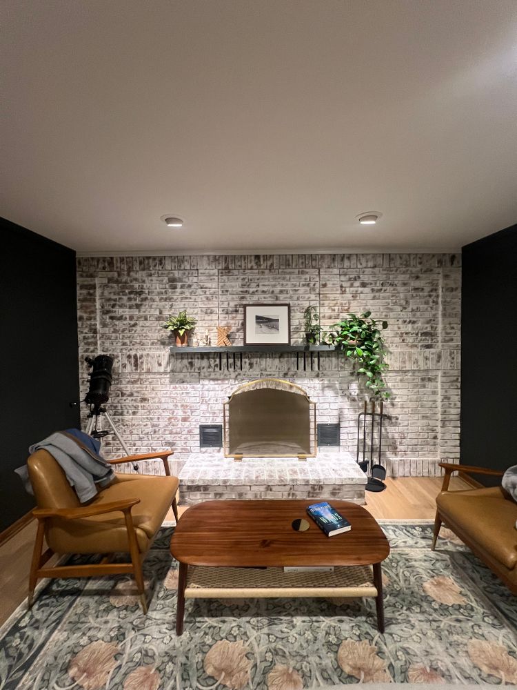 Our expert Specialty Finishes service ensures precise creativity and execution. Whether it is Limewashing your fireplace/walls or doing custom designs, we have it covered. for Home Base Coatings in Boonton,  NJ