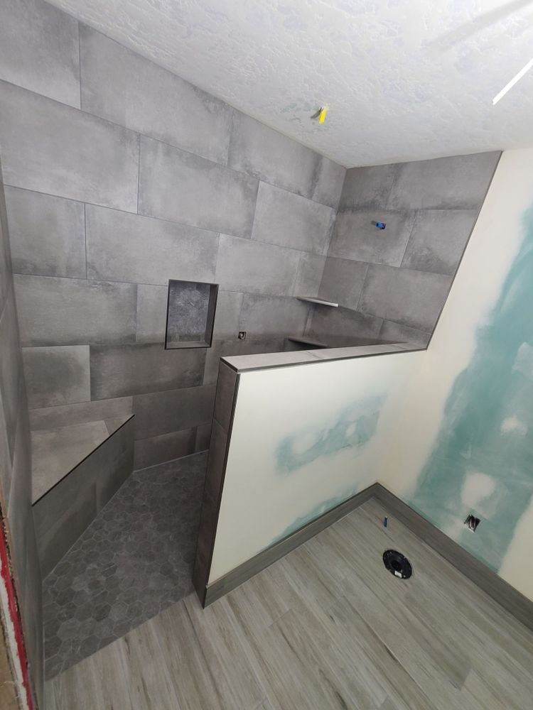 Bathroom Tiling for Cox Tile and Stone in Clinton, UT