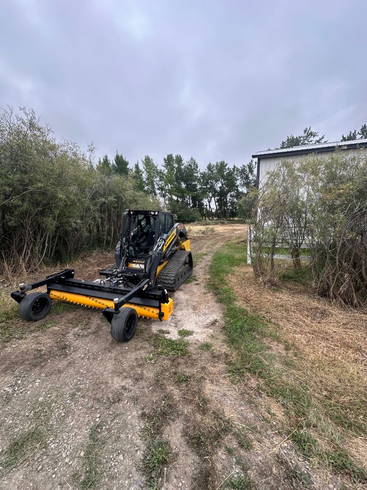 Dirt Work for R&H Homes in Bozeman, MT