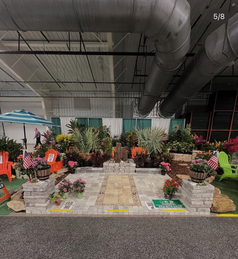 Hardscaping for R.B. & Company in Belleview, FL