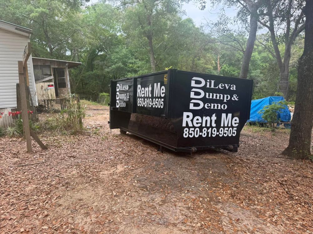 Dumpster Rental for DiLeva Dump and Demo in Panama City, FL