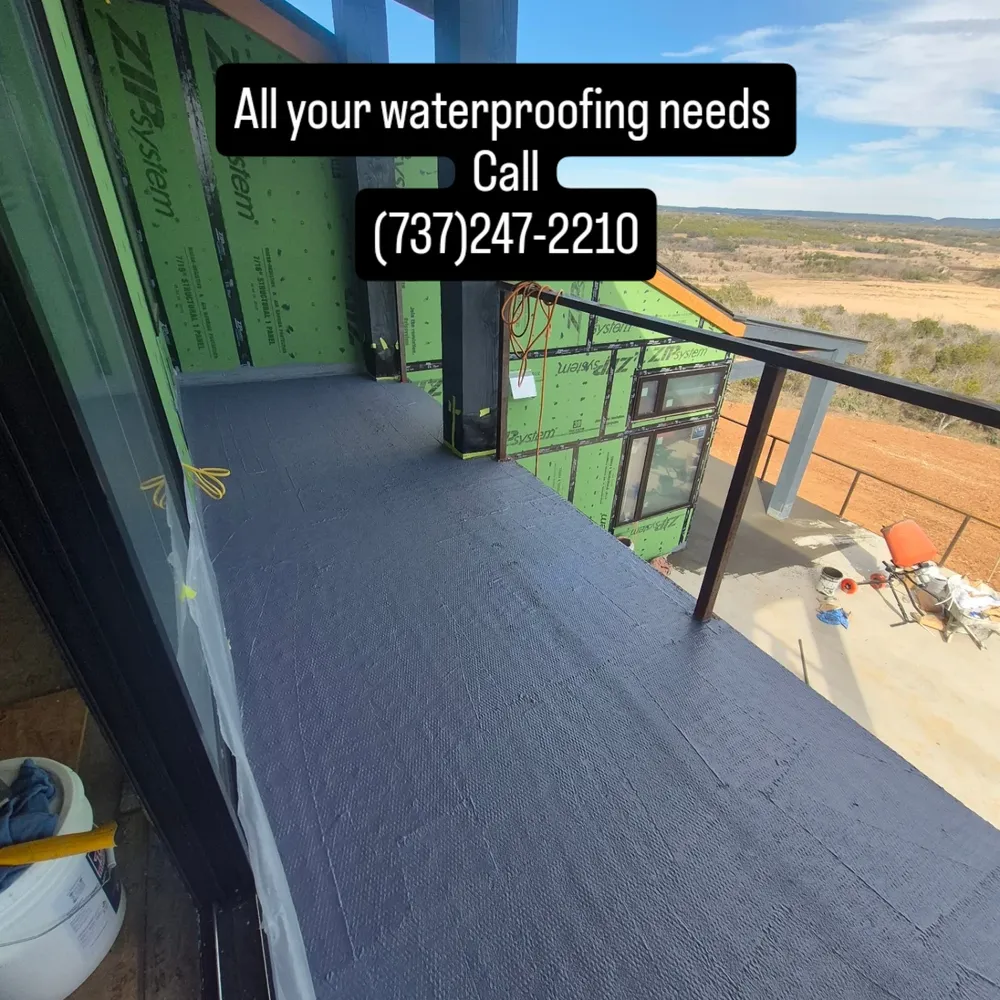 Waterproofing for Arrowhead Building Co. LLC in Highland Lakes, TX