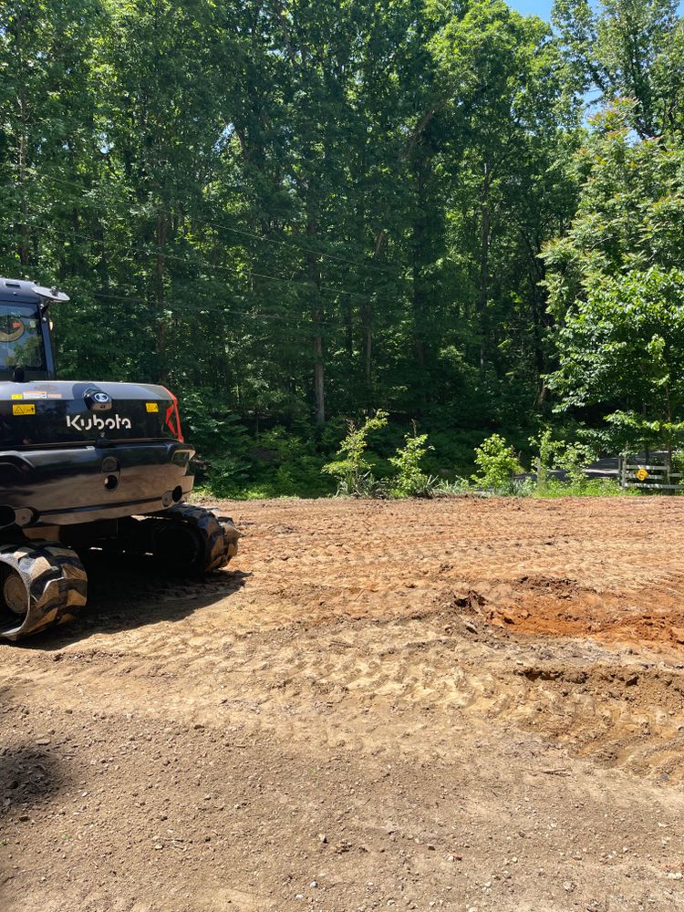 Bluebird lane project for Maness Trucking & Excavation in Lexington, TN