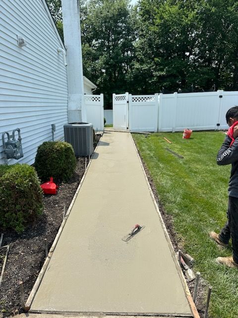 Residential Concrete for GV Concrete LLC in Cherry Hill Township, NJ
