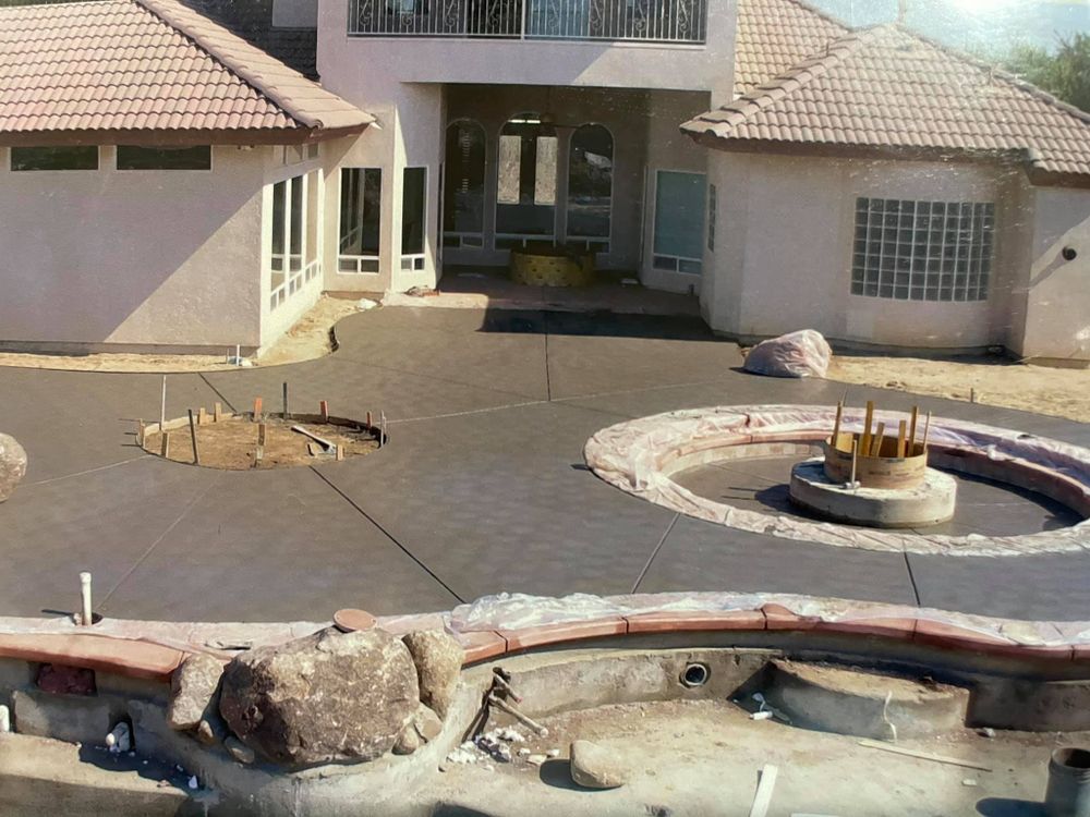 Our Concrete Slab Construction service offers homeowners a durable foundation for their property, providing a stable and long-lasting surface that is perfect for building structures or outdoor living spaces. for Ryan Berrys Concrete Construction in Bakersfield, CA