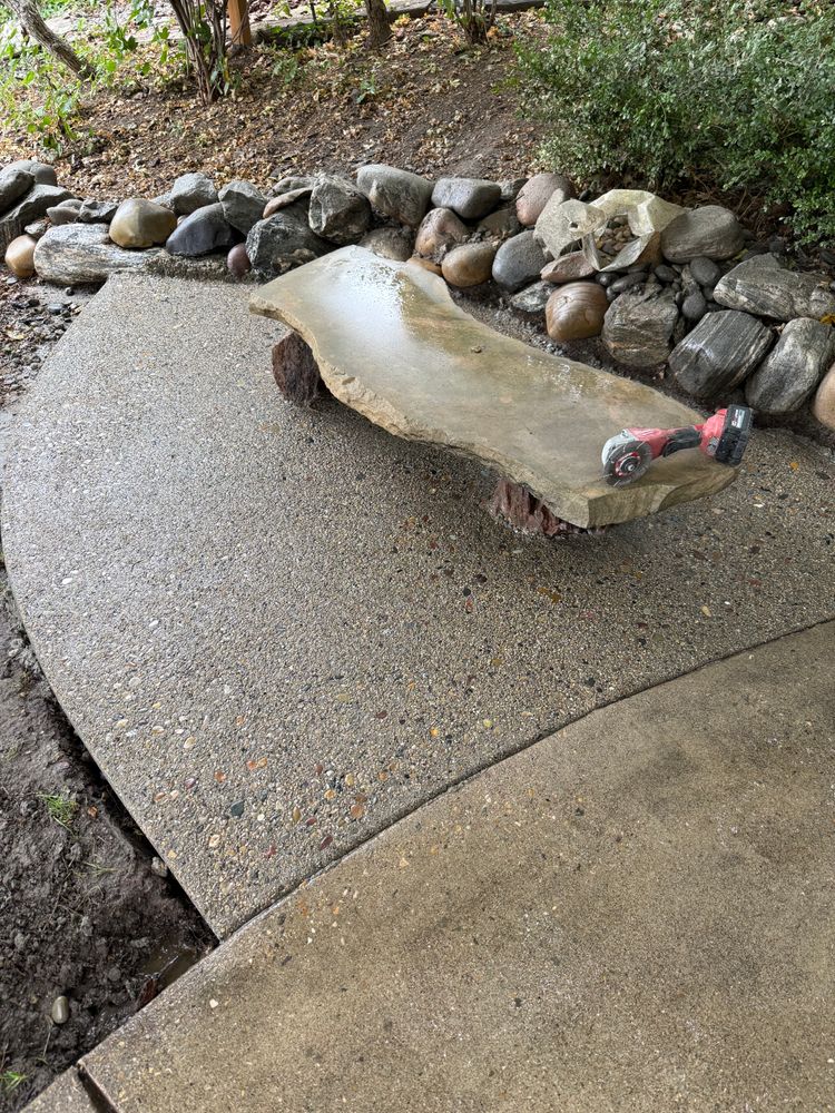 Transform your outdoor space with our expert Patio Design & Installation service, offering customized concrete solutions that blend style and functionality to create the perfect oasis for relaxation and entertainment. for TNT Concrete and Construction in Roy, UT