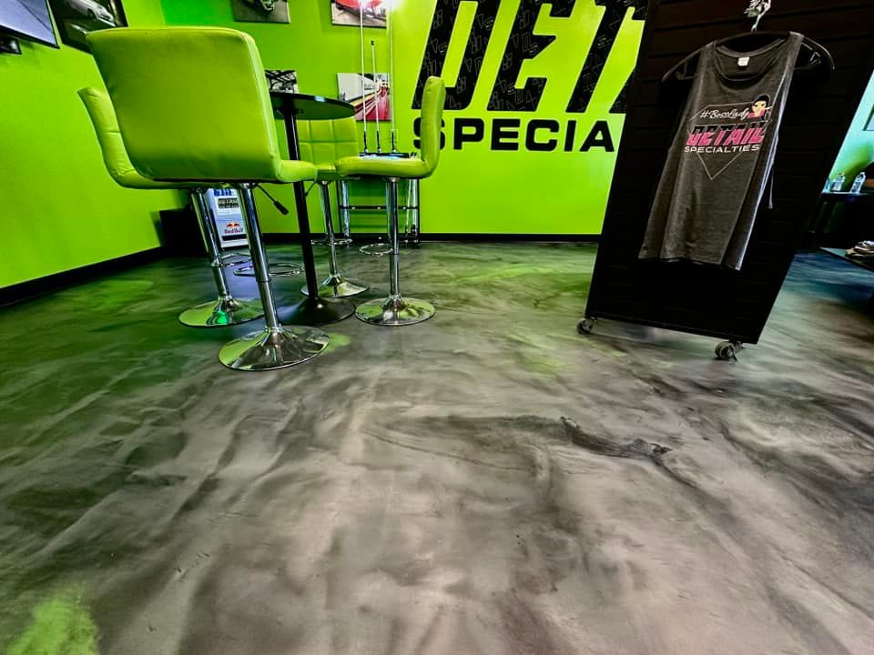 Our Floor Coatings service provides durable and decorative solutions to protect your floors from wear and tear, while enhancing the aesthetics of your home with a wide range of design options. for Pro Power Painting and Restoration LLC in Lake Havasu City, AZ