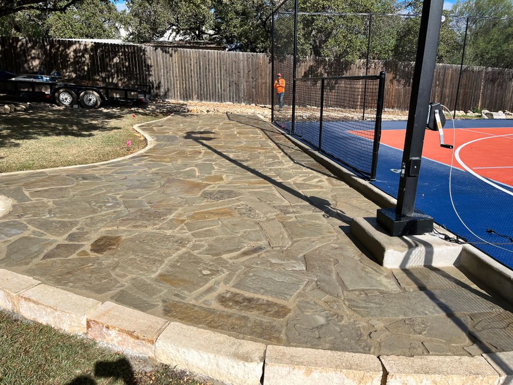 Landscape Design and Installation for Espinoza Landscape & Construction  in San Antonio, TX