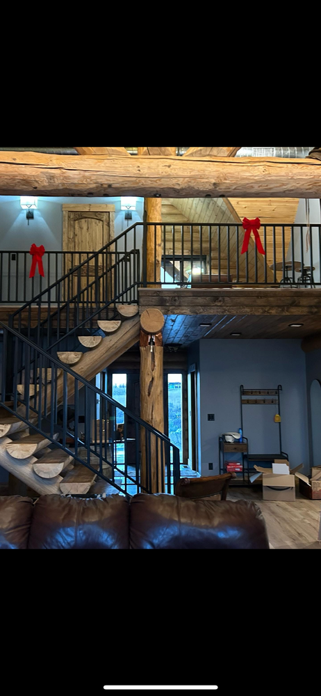 Custom Log Home Building for Hansen Construction & General Contractor in Teton Valley, ID
