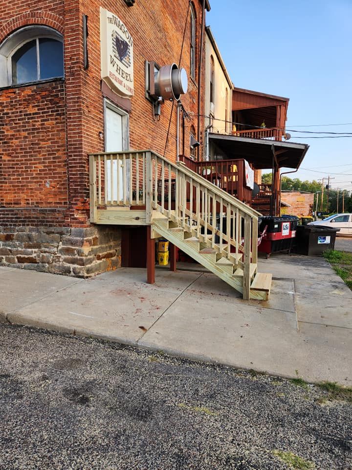 In addition to our roofing services, we also offer deck construction for homeowners looking to enhance their outdoor living space with a high-quality and durable deck tailored to their needs. for MB Construction and Steel Roofing LLC in Wonewoc, WI