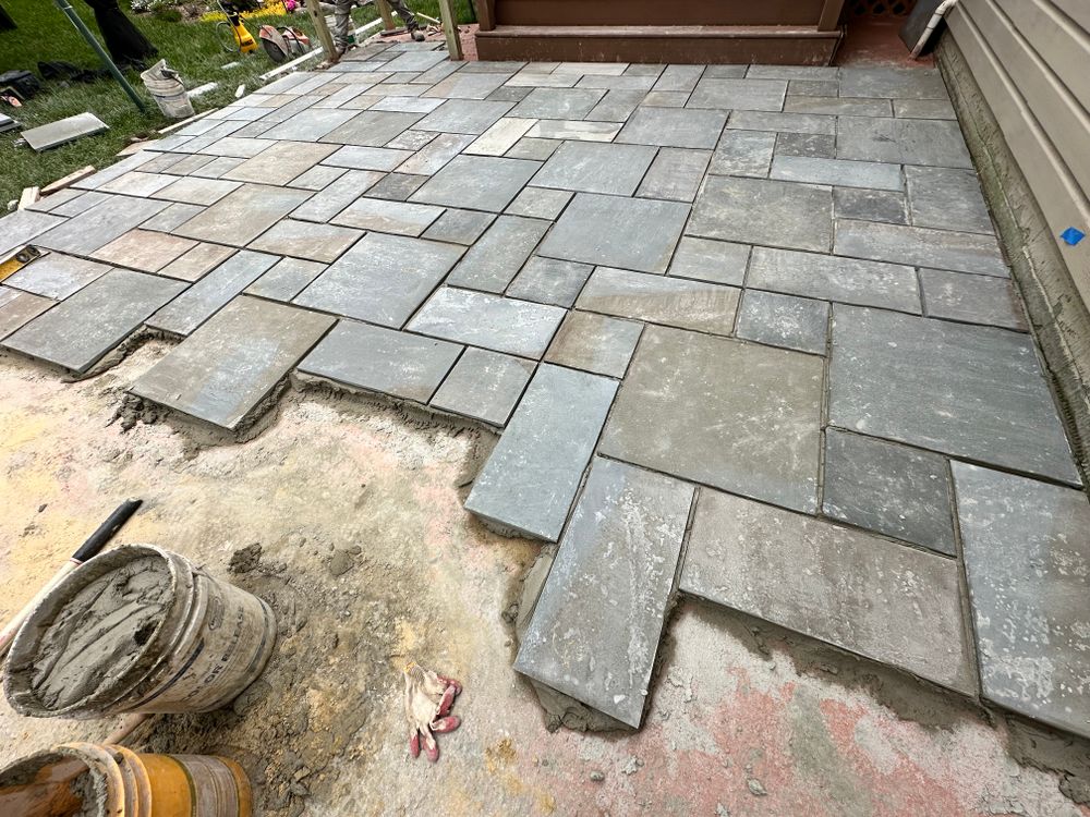 Paver options for Matteo Hardscapes in Towson,  MD