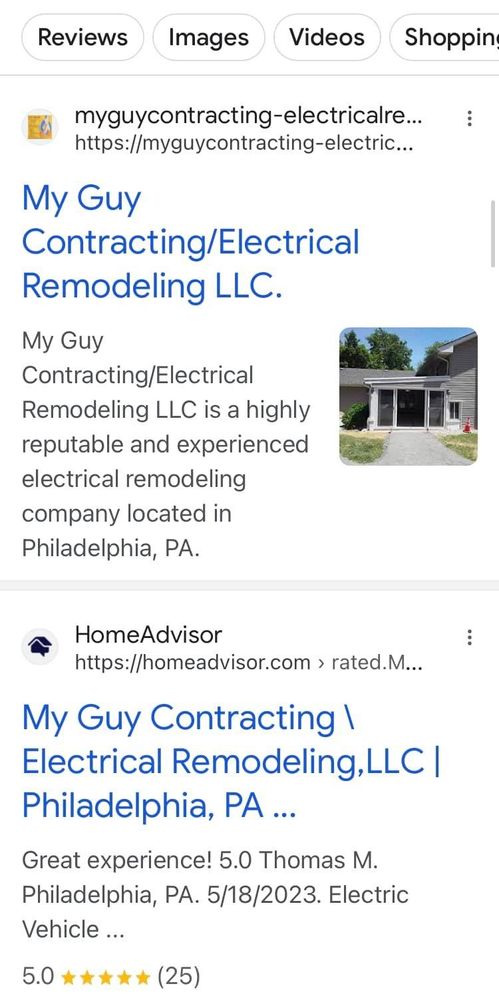 All Photos for My Guy Contracting/Electrical Remodeling LLC. in Philadelphia, PA