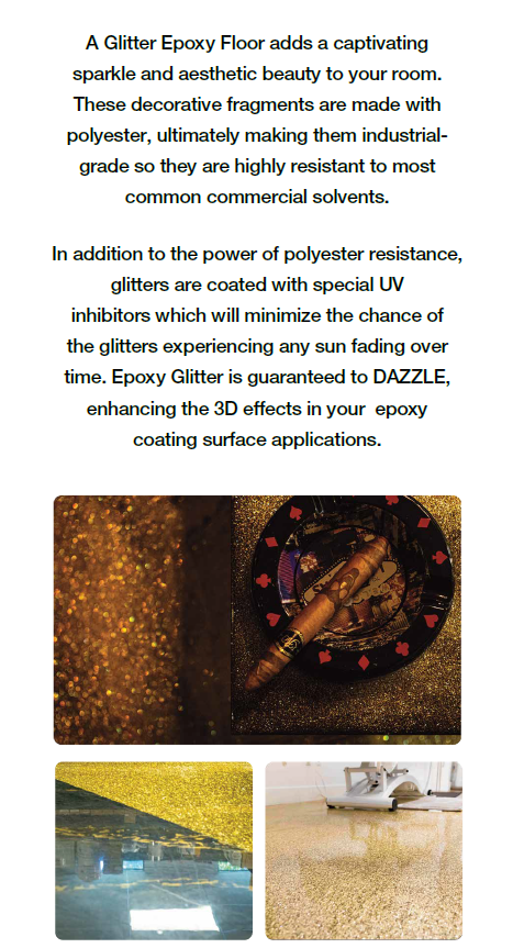 Glitter for Hardline Coatings DFW in Dallas, TX