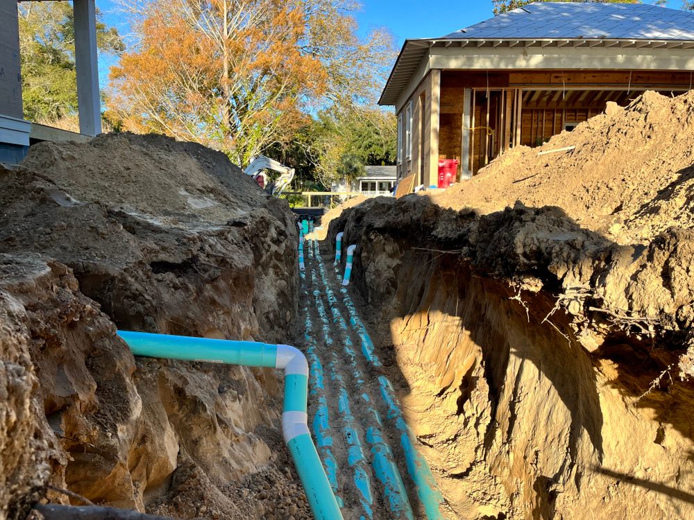 Stormwater Drainage for CW Earthworks, LLC in Charleston, South Carolina