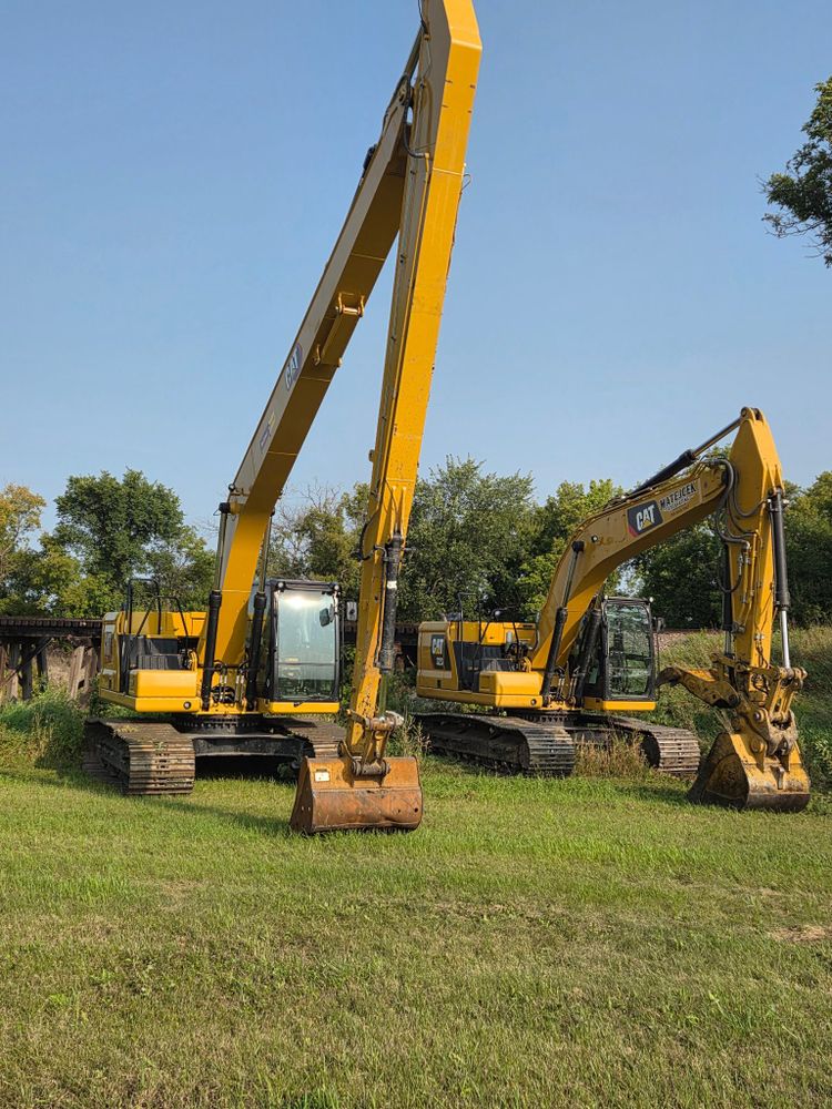 Our Residential & Commercial Excavation service expertly handles site preparation, grading, and trenching to ensure a solid foundation for your construction projects with precision and reliability. for Matejcek Excavating in Breckenridge, MN