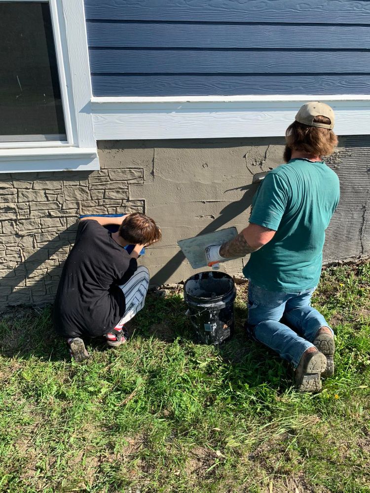 Our Exterior Finishes and Repairs service enhances your home's curb appeal with high-quality materials and expert craftsmanship, ensuring durability while protecting against weather elements, to keep your home looking its best. for Kenneth Fuller in Blooming Prairie, MN