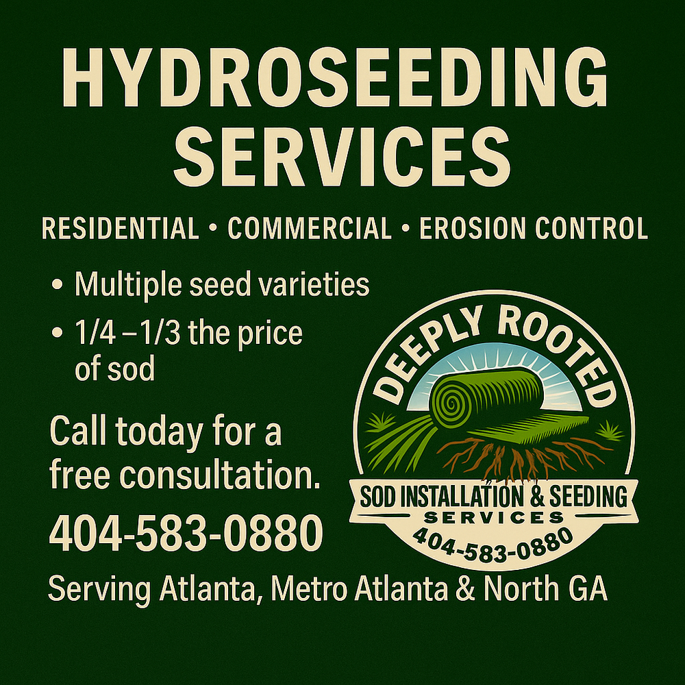 Deeply Rooted Lawn Installations - Sod Installation & Hydroseeding Services team in Winder, GA - people or person