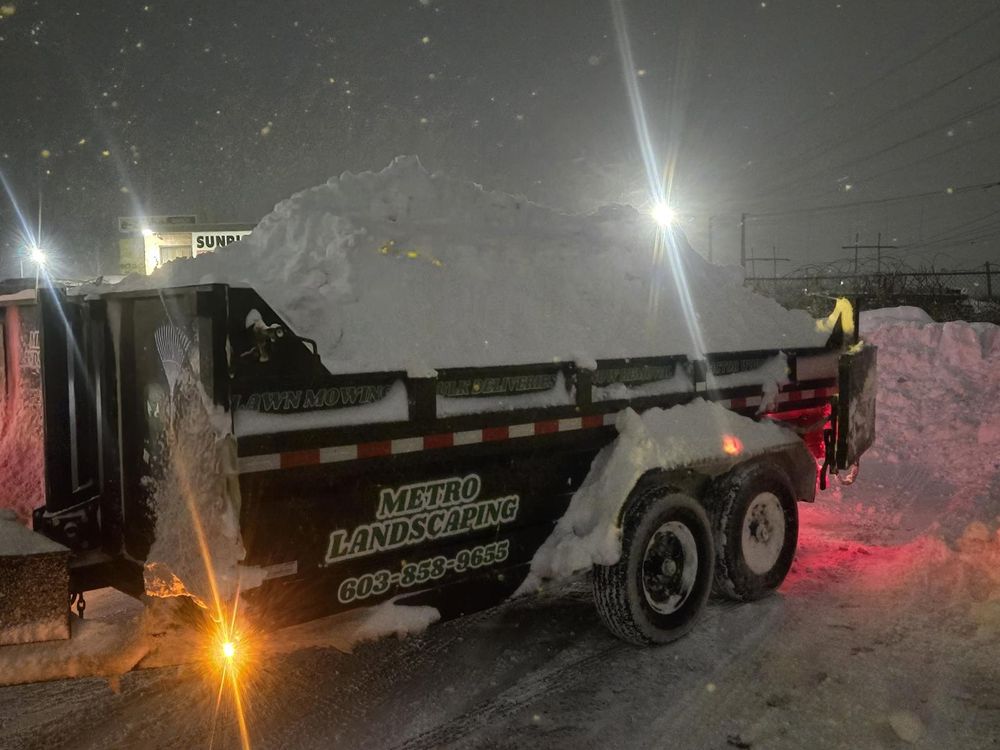 Mowing for Metro Landscaping in Derry, NH