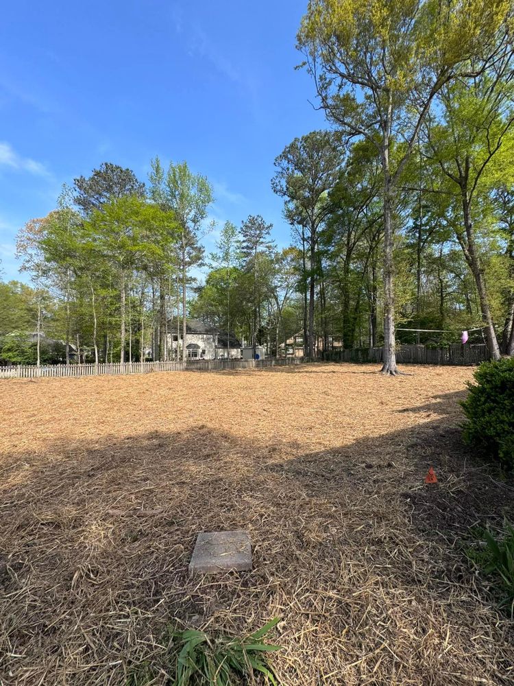 Mulch Installation for Zambrana Landscaping in Cobb County, GA