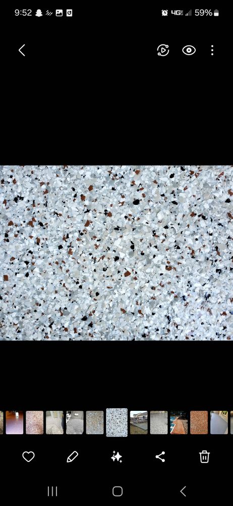 Epoxy-polyaspartic for Custom Concrete Enterprises in Springfield, IL