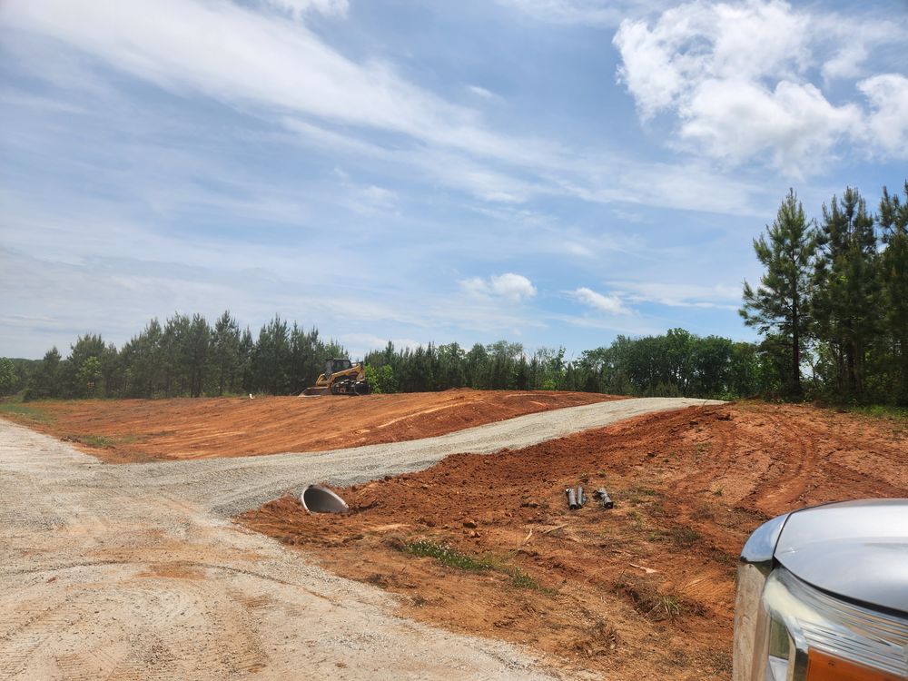 Clearing for C.A. Sherry Land Improvement, LLC. in Louisa, VA