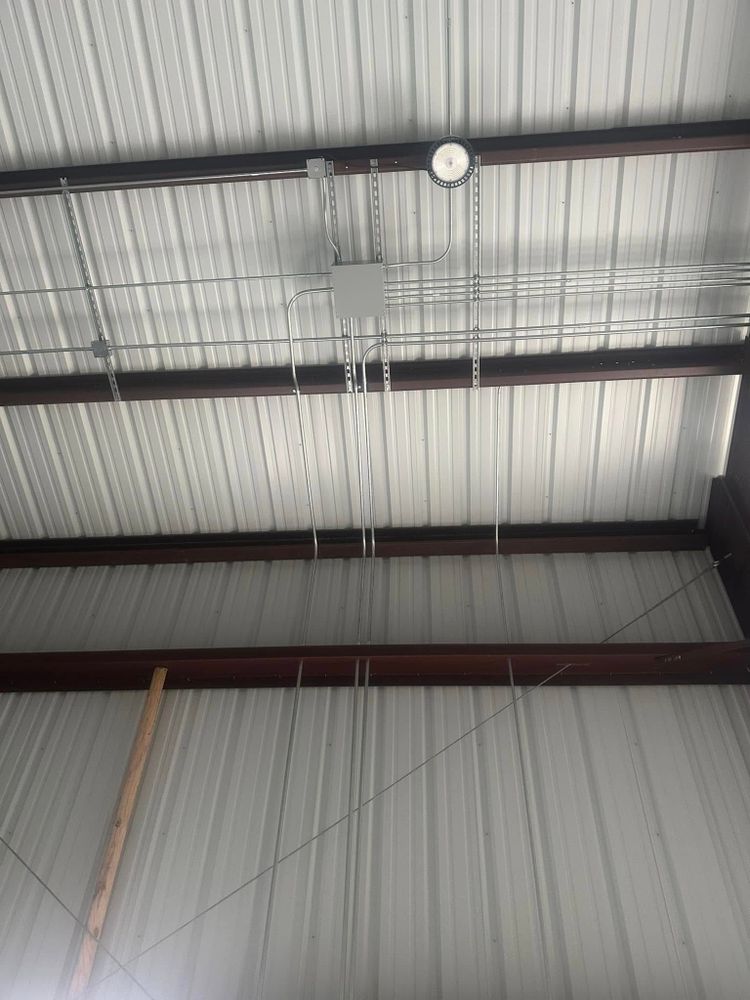 Lighting Installs for Genesis Electrical in Greeneville, TN